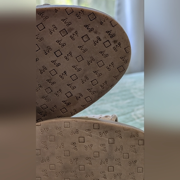 Dolce Vita Perforated Peep-Toe Shoes with side zipper. Little use. Size 8 - Picture 4 of 8